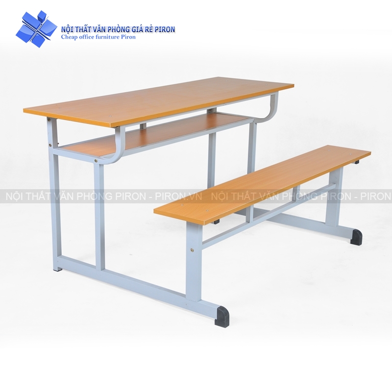 Bàn học sinh ghế liền không tựa BHS1